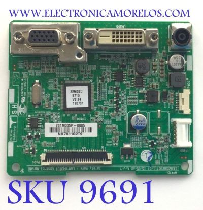 MAIN PARA MONITOR LG / NUMERO DE PARTE EAX65582907 / EAX65582907 / MODELO 22M38D-B